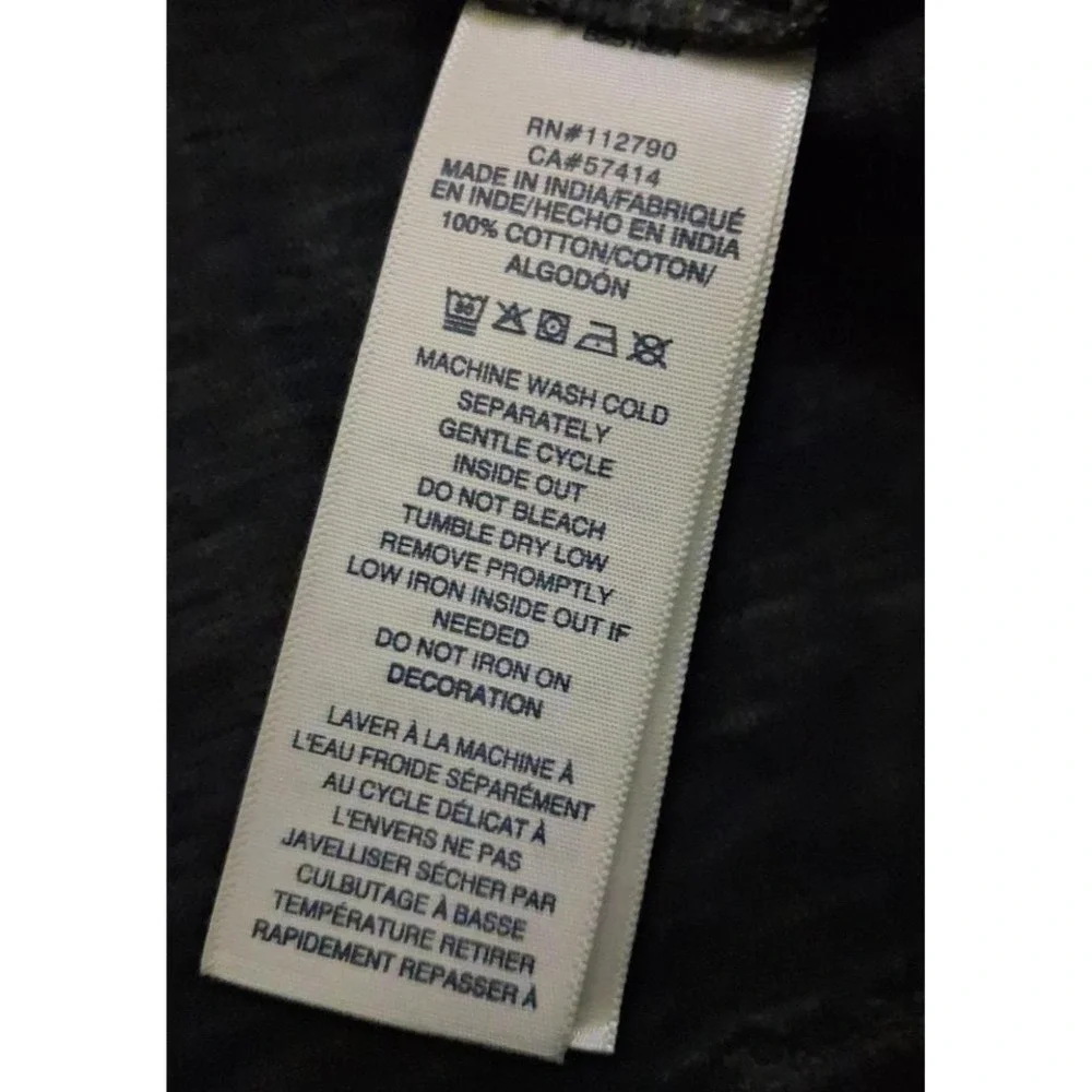 Mens True Religion Dyed Embro Henley Short Sleeve Shirt‎